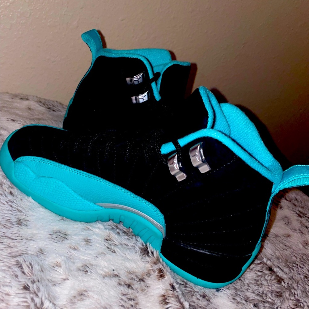 Jordan’s retro 12’s “Hyper Jade”